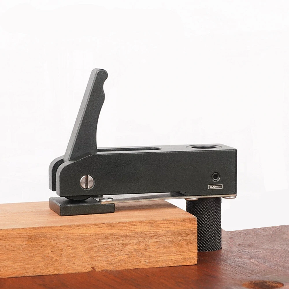 ENJOYWOOD Aluminum Alloy Woodworking MFT Table Hold Down Clamp Woodworking Desktop Presser Dare for Quick Manual Pressing Plate Woodworking Machinery Accessories DIY Clamps (image for) ENJOYWOOD Aluminum Alloy Woodworking MFT Table Hold Down Clamp Woodworking Desktop Presser Dare for Quick Manual Pressing Plate Woodworking Machinery Accessories DIY Clamps